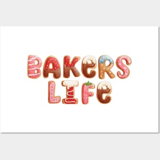 Bakers Life Cookie Art Posters and Art